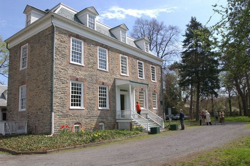 The stately Van Cortlandt House, dating to 1748, is open as a museum. The Van Cortlandt Nature Center is a smaller building to the east of the house. Photo: NYC Parks