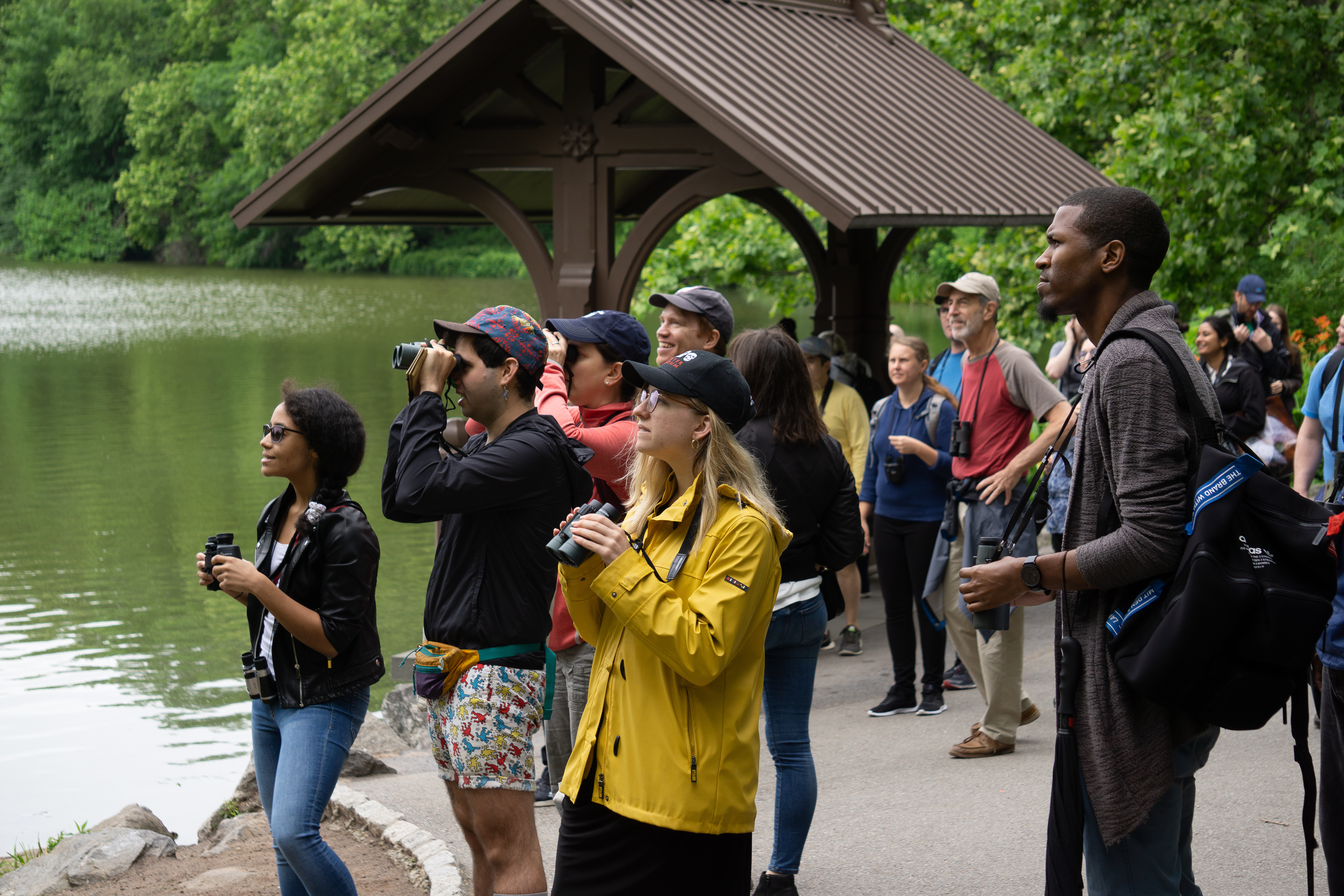 NYC Audubon leads our annual Pride Week bird walk in Central Park. Photo: NYC Audubon